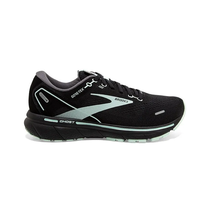 Brooks | Ghost 14 GTX | Women's | Black/Blackened Pearl/Aquaglass school shoes