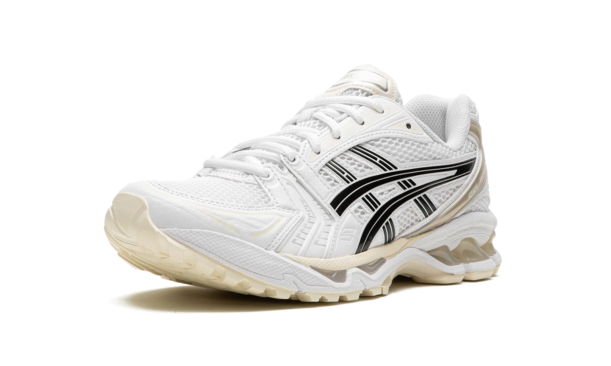 slim cut Gel-Kayano 14 "Aritzia - White Black"