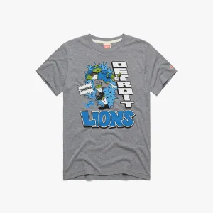 TMNT Leonardo x Detroit Lions Elegant Detail