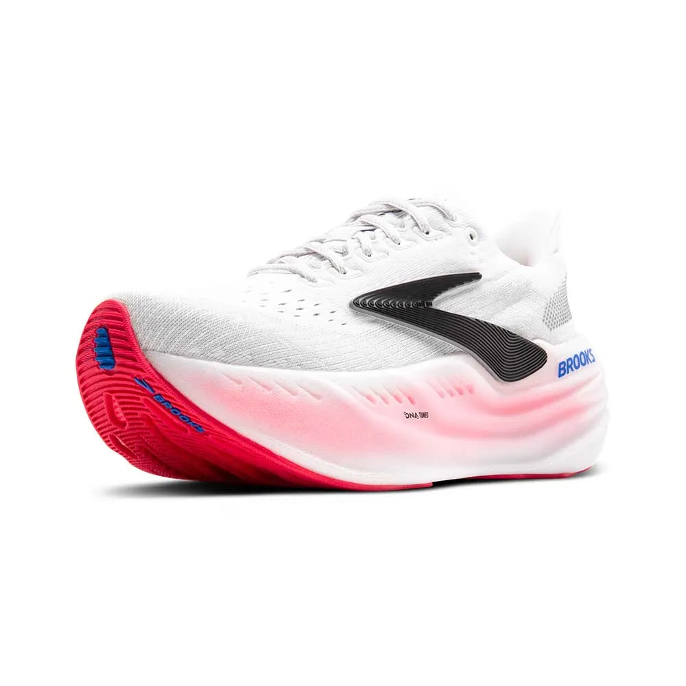 trendy - feature shoes Women's Glycerin Max Running Shoe - White/Black/Diva Pink - Regular (B)