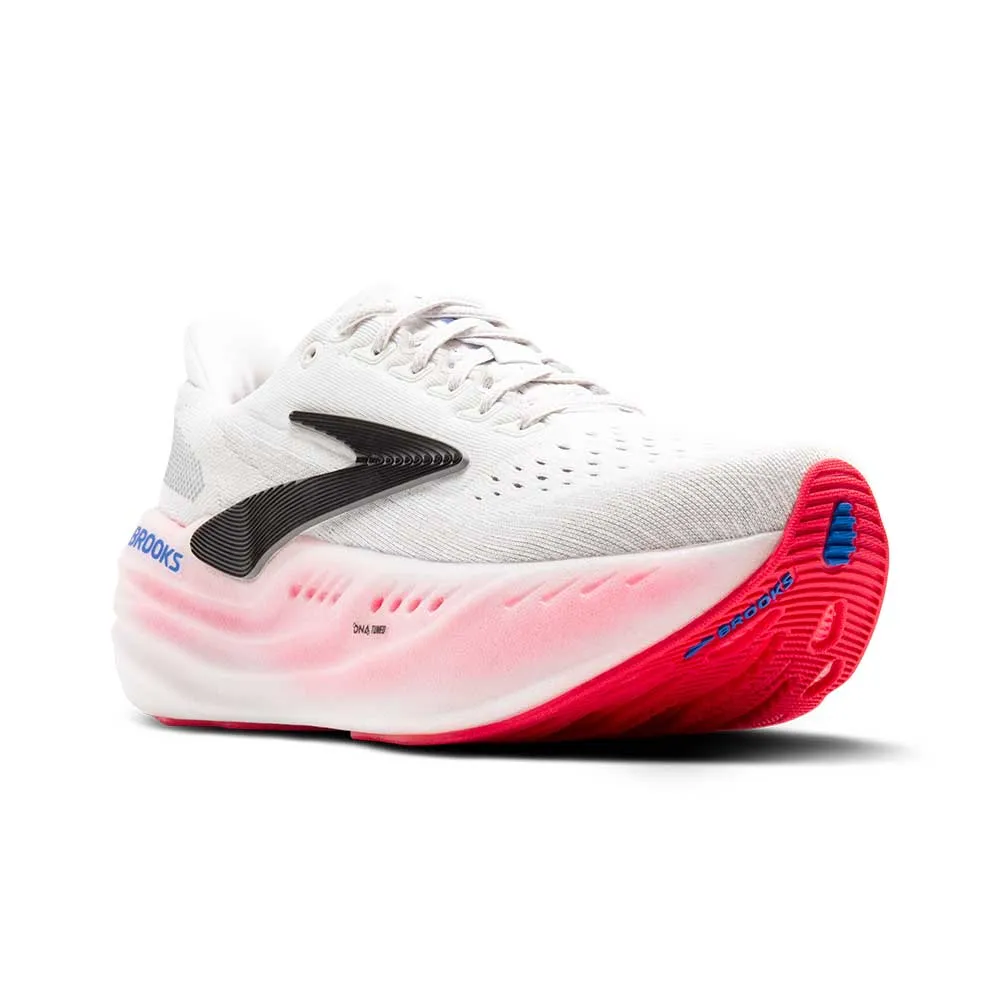 Odor Control Tech Knit Woven Upper Women's Glycerin Max Running Shoe - White/Black/Diva Pink - Regular (B)