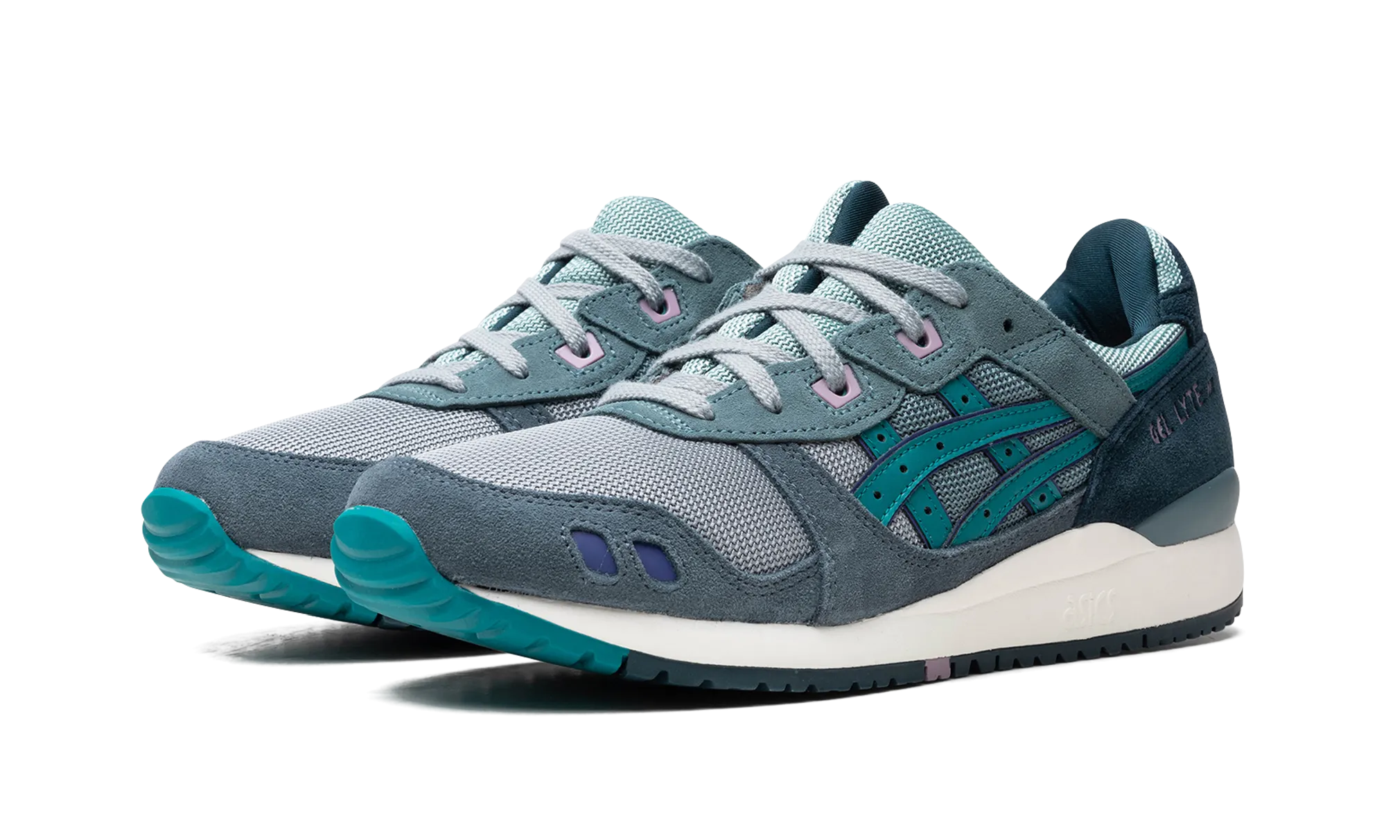 Gel-Lyte III OG "Gel-Lyte III OG Tarmac/Beryl Green" Abrasion Resistant Toe Cap Step Fresh