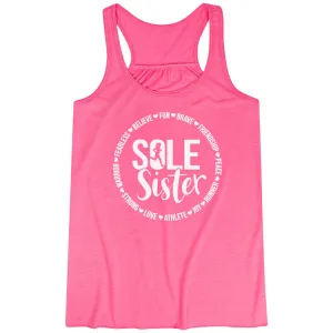 Coordination Flowy Racerback Tank Top - Sole Sister