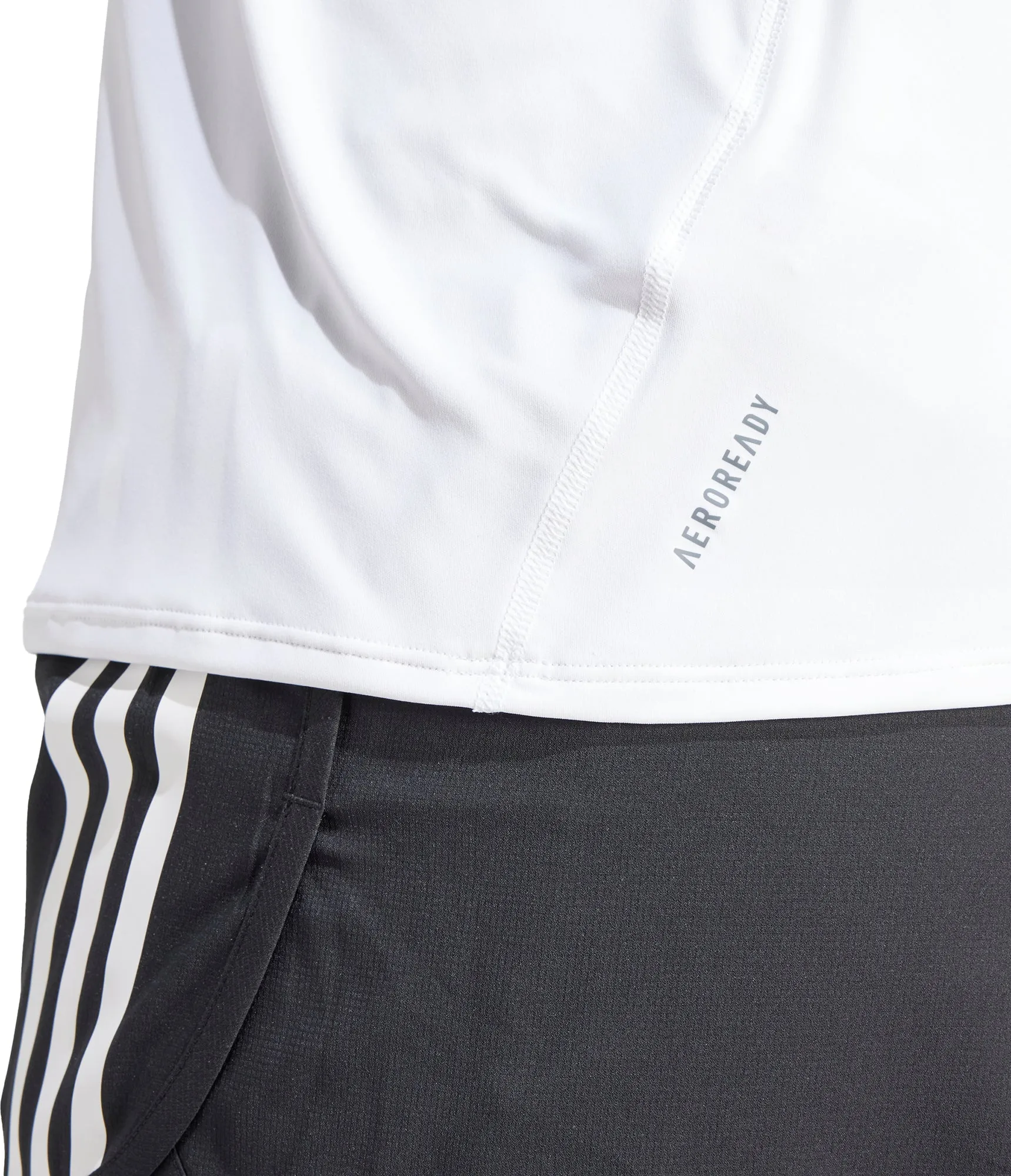 adidas Adizero Essentials Womens Running Vest Tank Top - White Flexible Sole strong armor