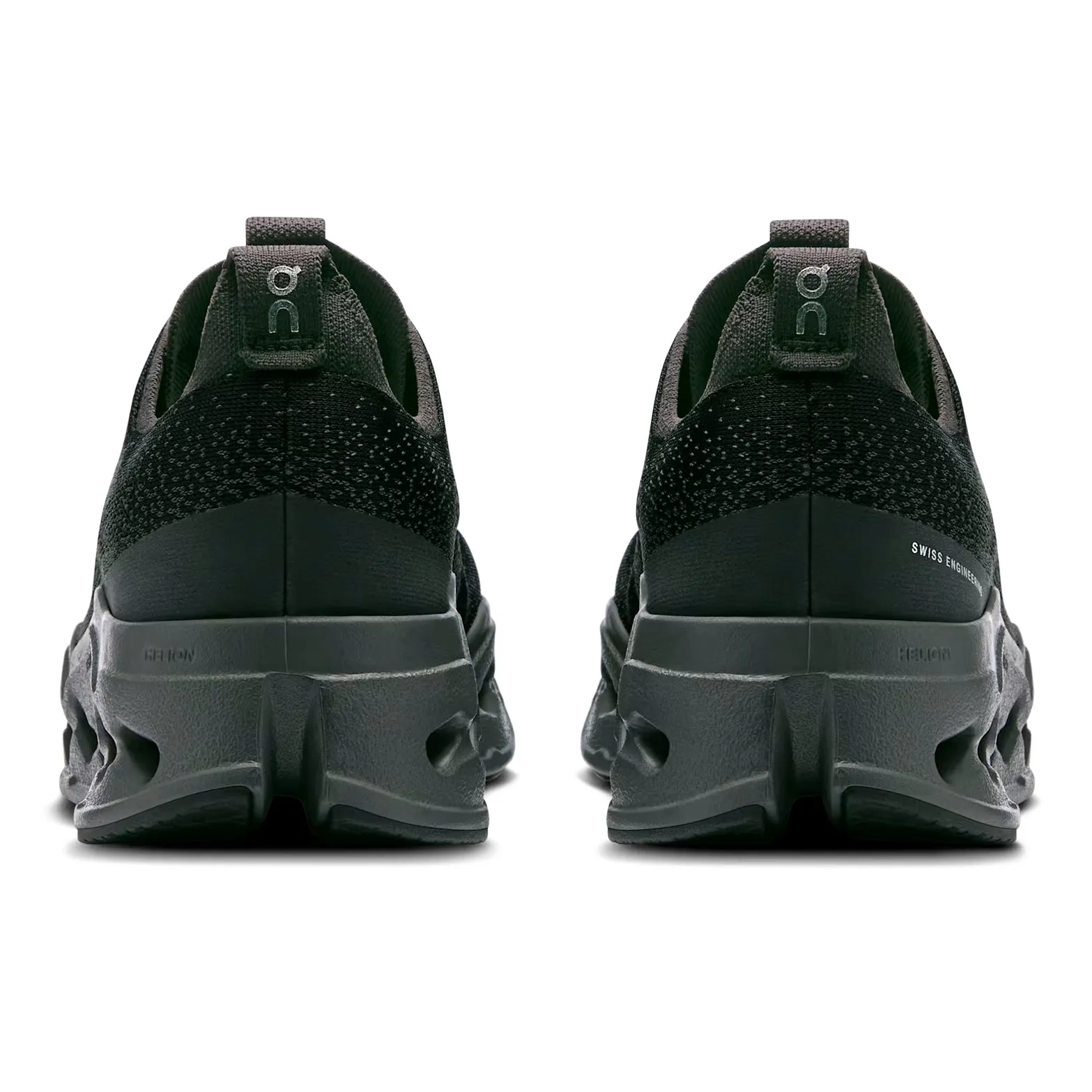 Women's Cloudsurfer Max Running Shoes Black / Eclipse Dynamic Arch Weave