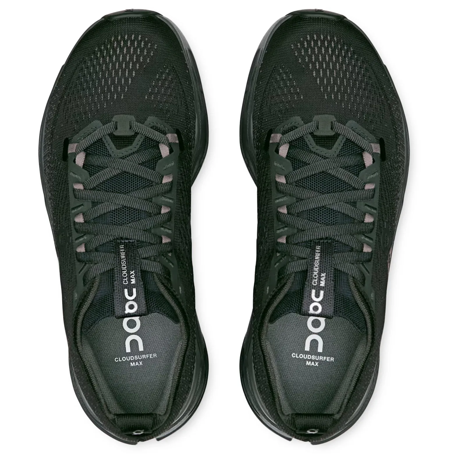 Women's Cloudsurfer Max Running Shoes Black / Eclipse short - distance - runner Durable TPU Frame