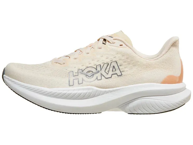 Hoka | Mach 6 | Women's | Eggnog/Vanilla Invisible Stitchcraft