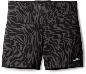 Global Edge Women??s Spark 5?? Short Tight (073 - Obsidian Speedscape)