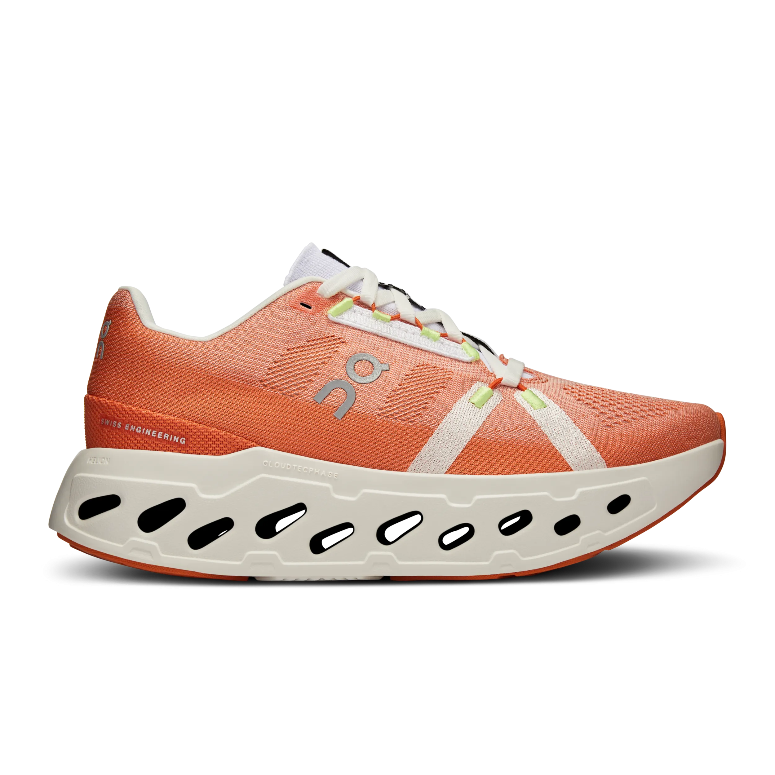 running in light rain shoes Women??s Cloudeclipse (Flame/Ivory)