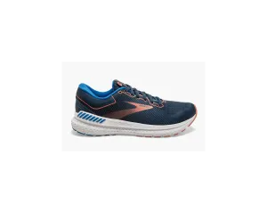 Odor Control Insole Rubber Outsole Hexagons Brooks Transcend 7 (Women's) - Majolica/Navy/Desert