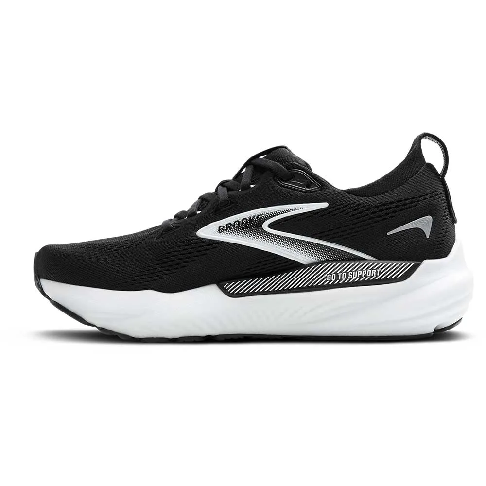 well made Women's Glycerin GTS 22 Running Shoe - Black/Grey/White - Regular (B)