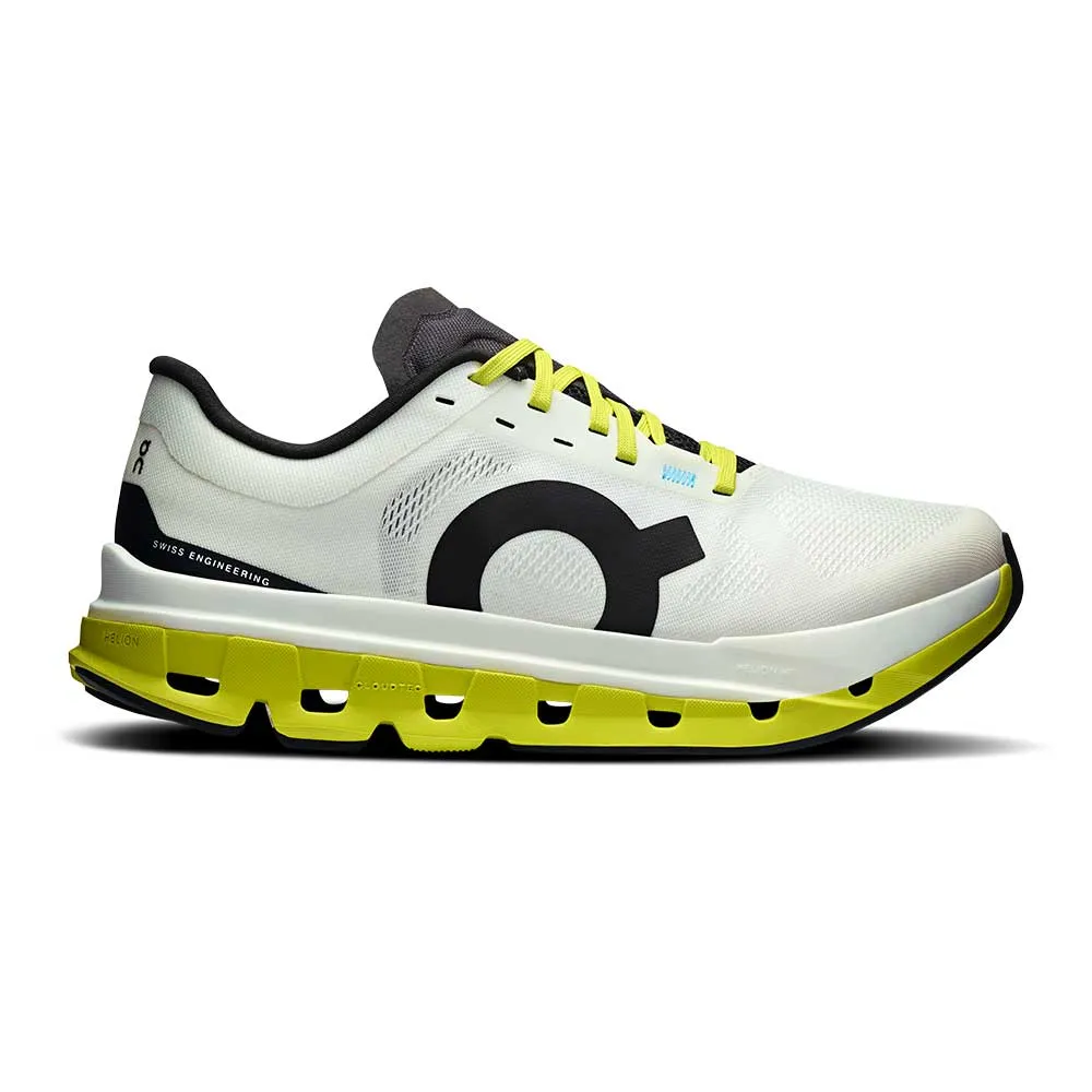 Women's Cloudflow 5 Running Shoe - White/Lime - Regular (B) running in a community park shoes Pressure Zone Mapping