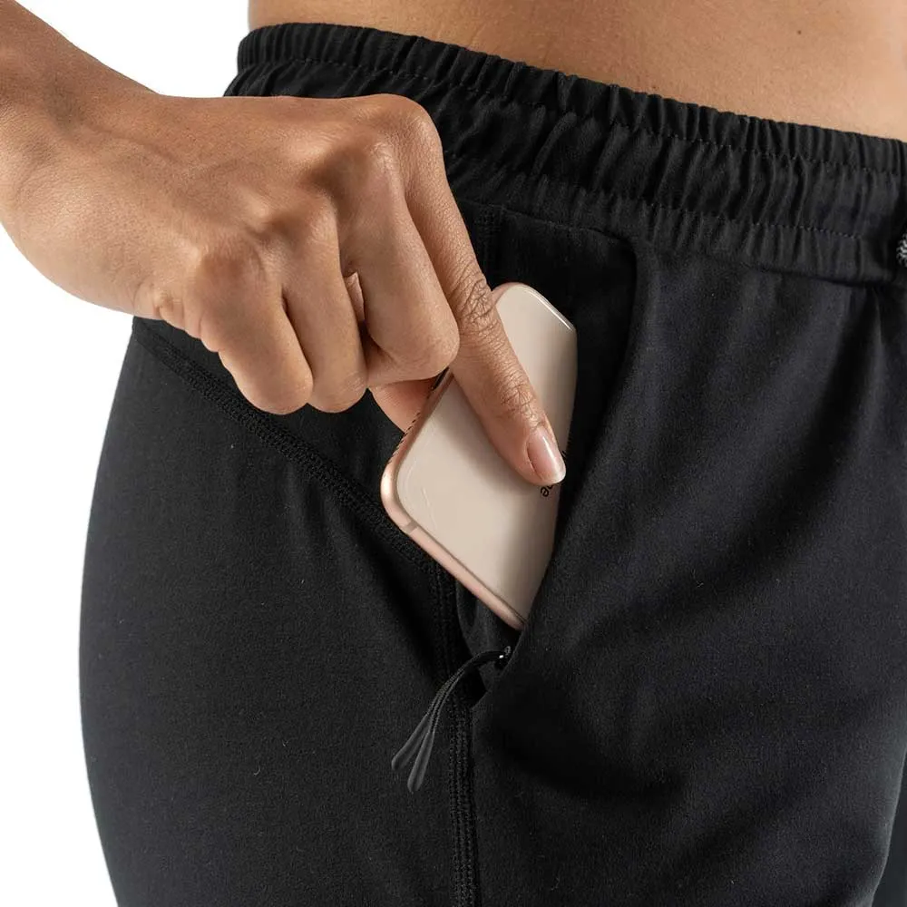 Women's EZ Joggers 2.0 - Black High Waisted Design