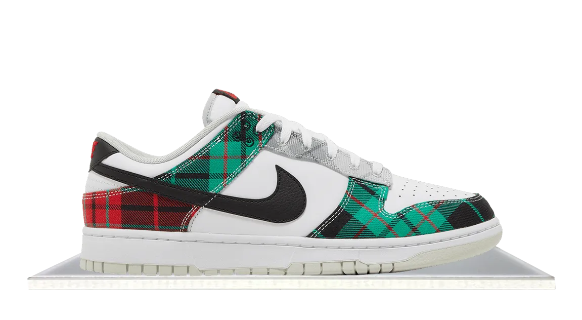 Dunk Low Tartan Plaid Spin Step Plan Hike
