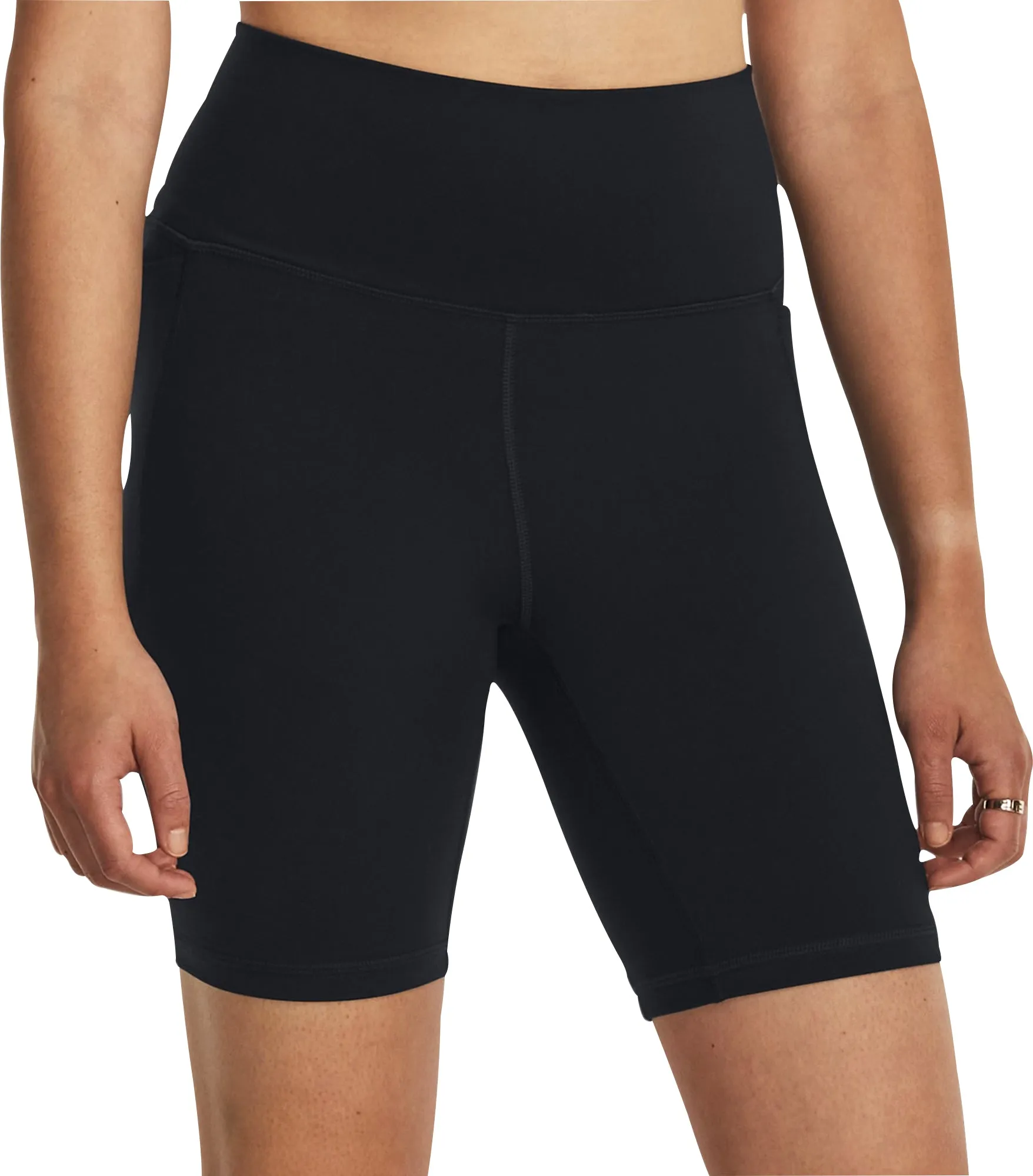 Under Armour Meridian 7 Inch Womens Short Running Tights - Black Luxury Brand Chill Vibes Fit