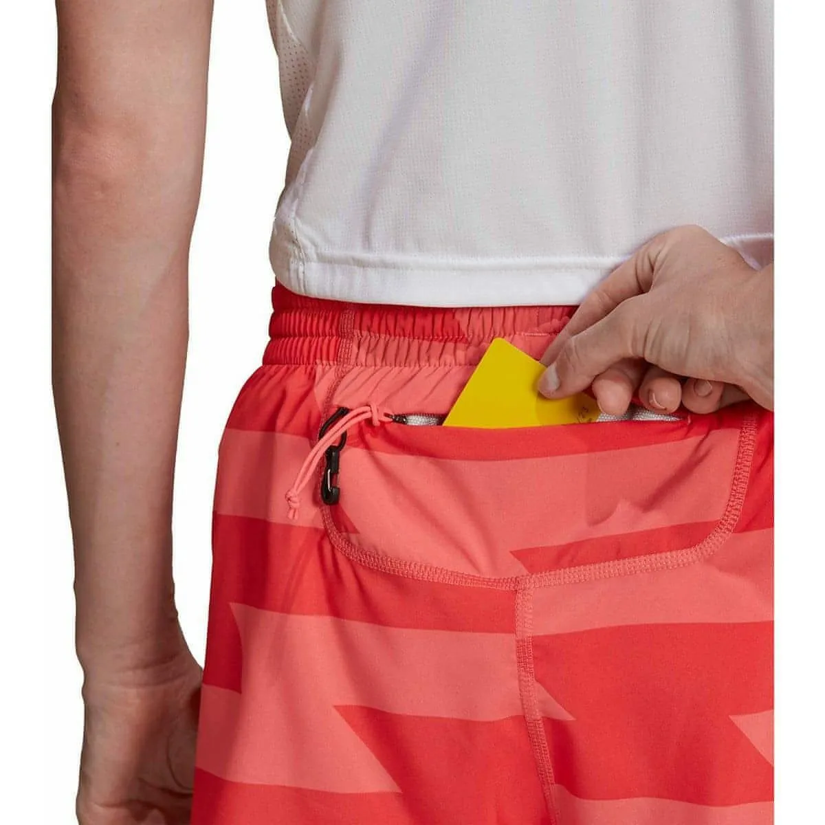 All Occasion adidas Run Fast 3 Inch Split Womens Running Shorts - Pink