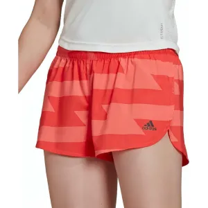 Ultra Lightweight Build adidas Run Fast 3 Inch Split Womens Running Shorts - Pink