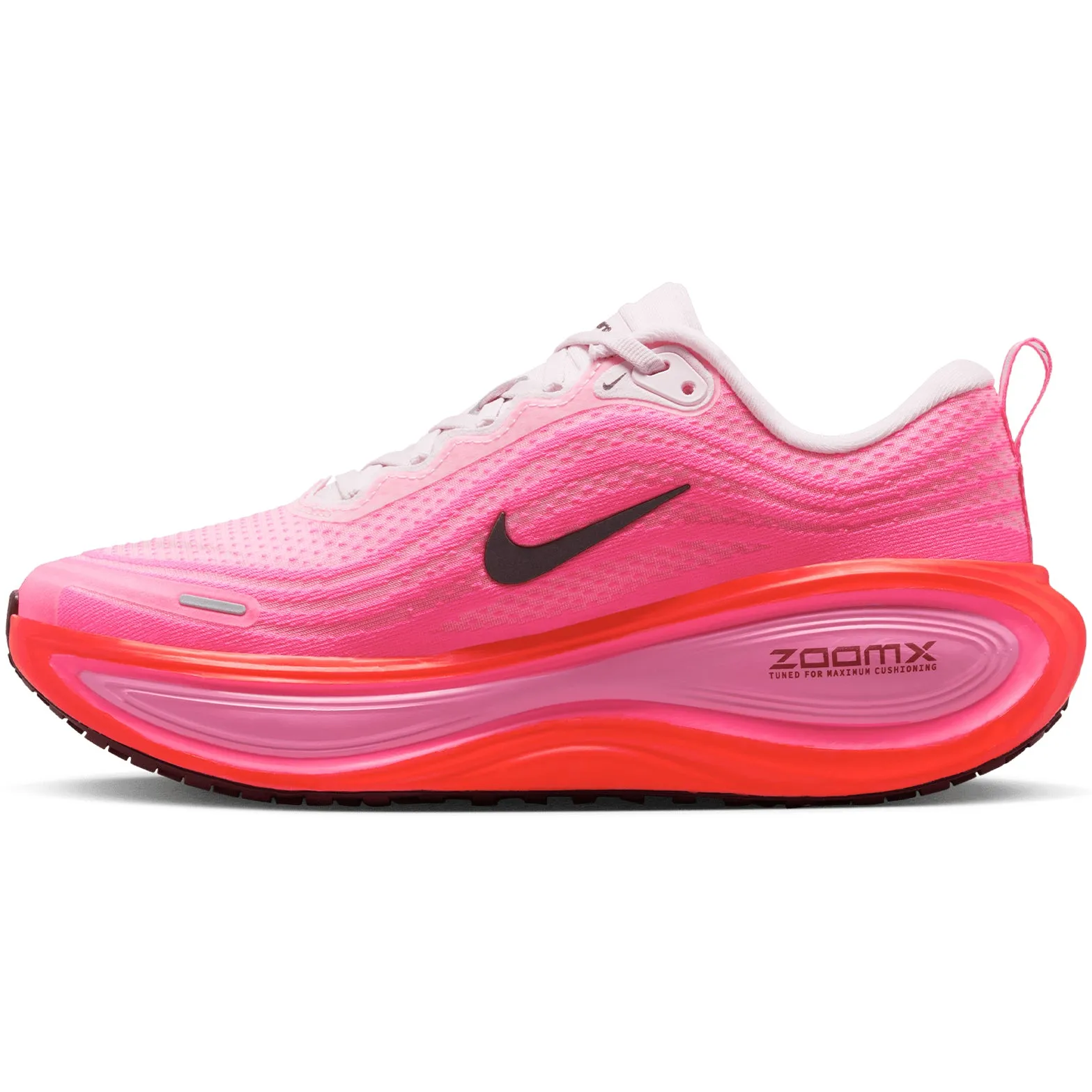 Women's Vomero Plus Running Shoes Hyper Pink / Bright Crimson / Pink Foam / Burgundy Crush toe spacers