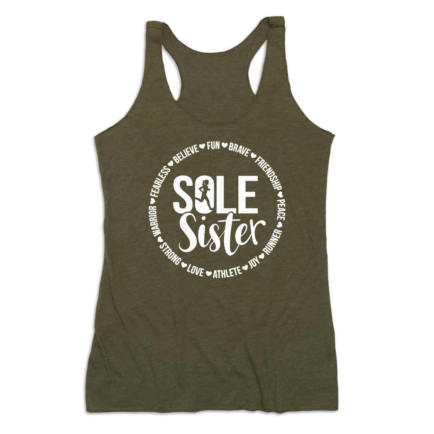 Women's Everyday Tank Top - Sole Sister Secure Fit Design Soft Cool