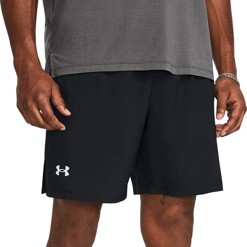 home renovation Quick Dry Fit Under Armour Launch 7 Inch Mens Running Shorts - Black