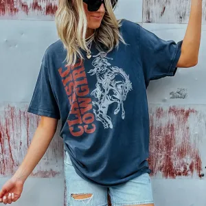 Light and Breezy Classic Cowgirl Vintage Tee