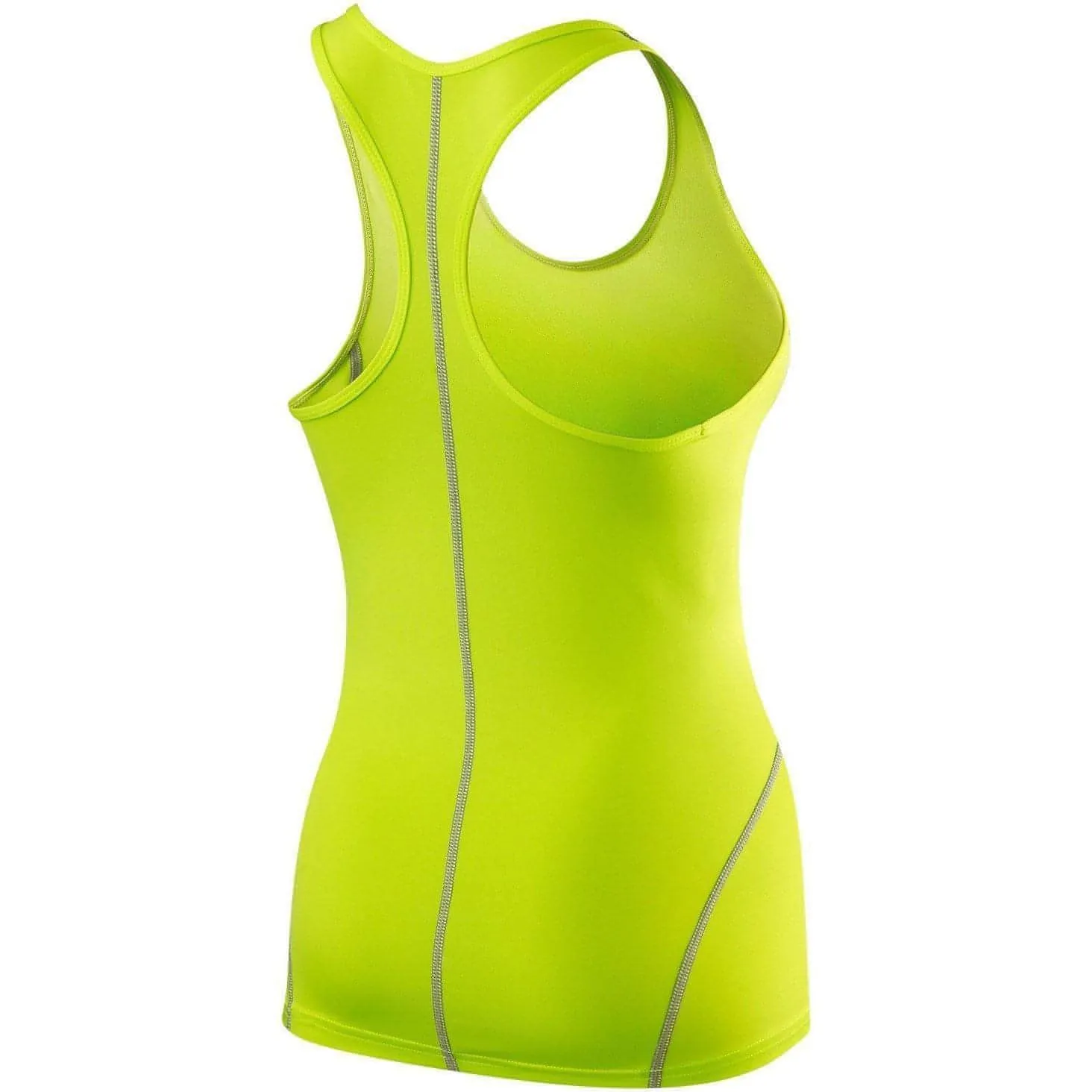 TCA Pro Performance Womens Running Vest Tank Top - Green Friction Reducing Lining industrial park