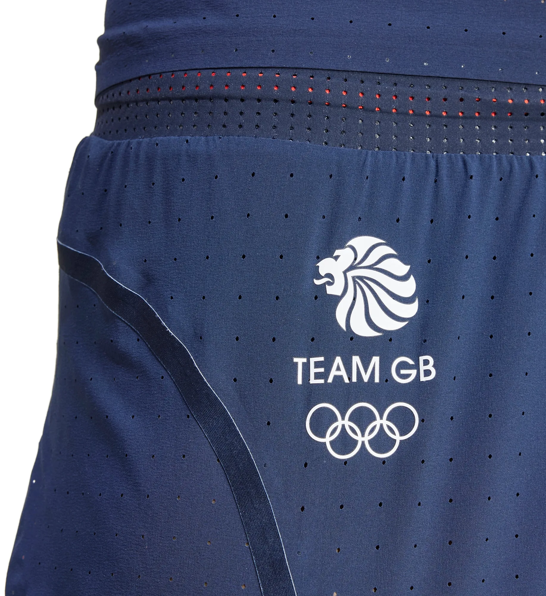 Cotton shorts Sleek Design adidas Adizero Team GB Womens Split Running Shorts - Blue