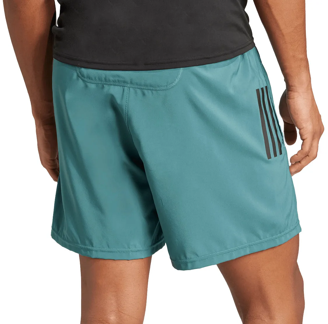 Quick Layer Fit young adults adidas Own The Run 5 Inch Mens Running Shorts - Green