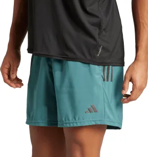 Versatile Layering baseball uniform adidas Own The Run 5 Inch Mens Running Shorts - Green