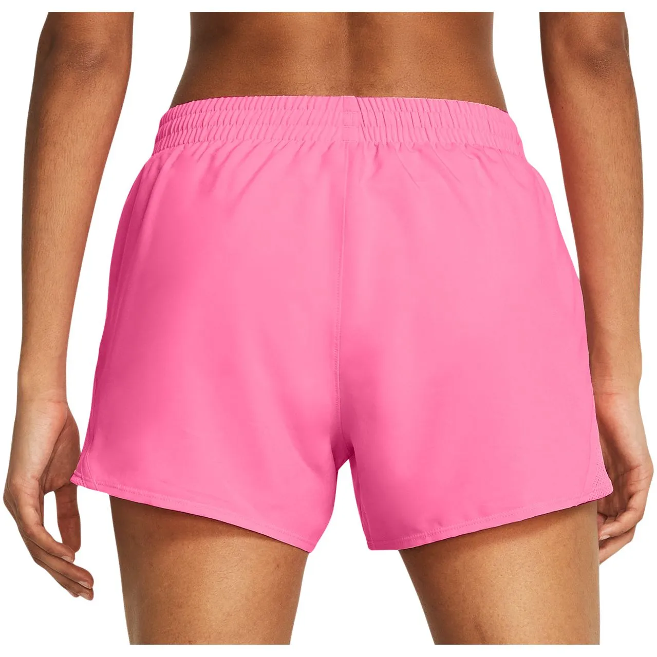 Under Armour Fly By 3 Inch Womens Running Shorts - Pink Freedom Flex printed shorts