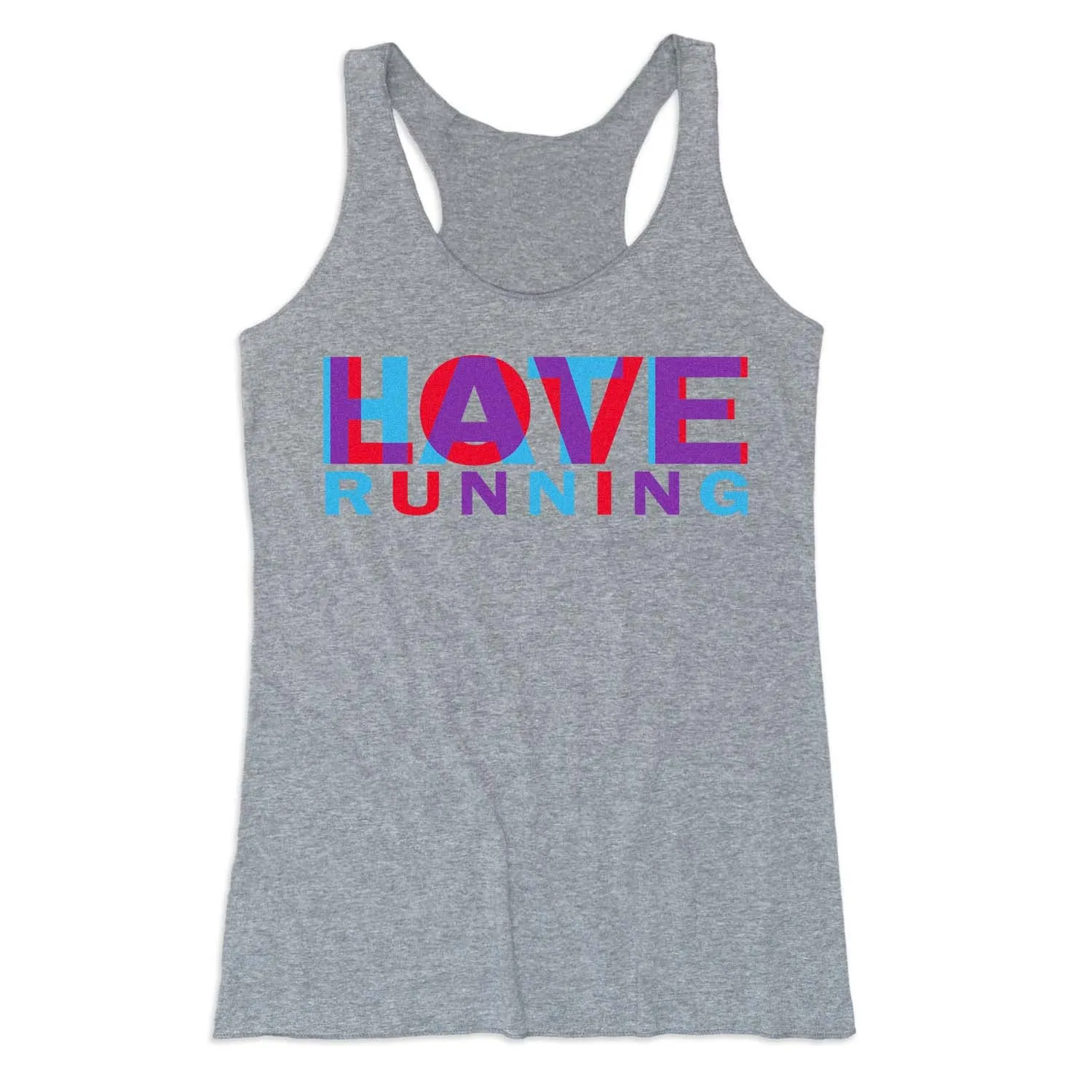 Women's Everyday Tank Top - Love Hate Running Desert use
