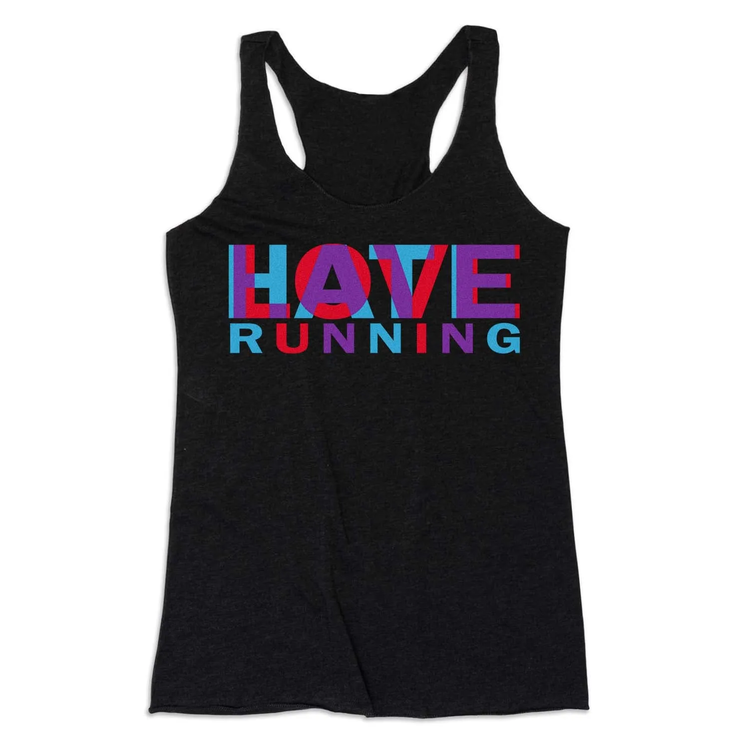 Anti Slip Shoulder Straps high - altitude use Women's Everyday Tank Top - Love Hate Running