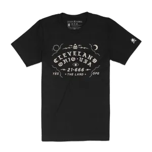 Cleveland Ouija Board - Mens/Unisex Crew T-Shirt vacation wear Quick Dry Wear