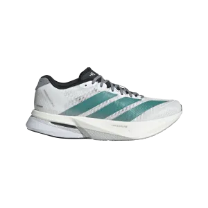 shock - dispersion - technology shoes Women??s Adizero Boston 13 (Cloud White/Pure Teal/Grey)