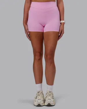 Enhance Ultra High-Rise 4" Short - Pink Frosting Fitness wear