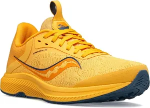Saucony | Freedom 5 | Women's | Gold/Basin Light - On - Feet
