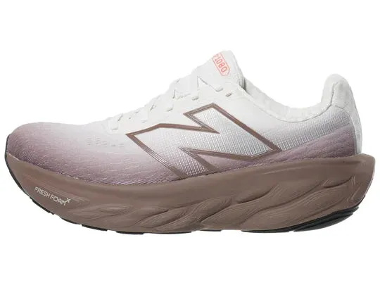 Thermoplastic Polyurethane Cage stable sole shoes New Balance | Fresh Foam X 1080 v14 | Women's | Earth Shadow/Reflection/Urgent Red