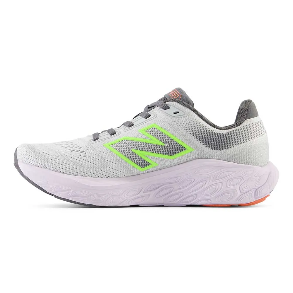 Women's Fresh Foam X 880v14 Running Shoes - Grey Matter/Taro - Wide (D) Enhanced Performance