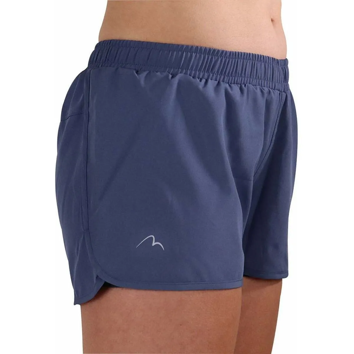 More Mile Core 2 In 1 Womens Running Shorts - Blue men's fashion Versatile Piece