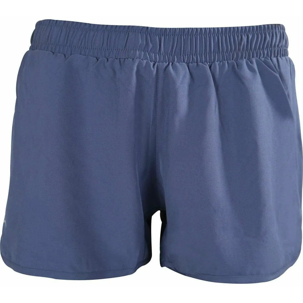 More Mile Core 2 In 1 Womens Running Shorts - Blue Quick Dry Wear Fit Lightweight Construction