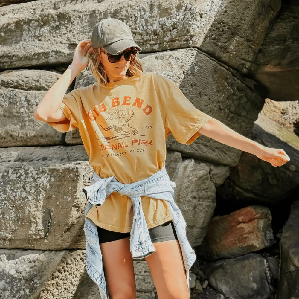 casual top Big Bend National Park Tee