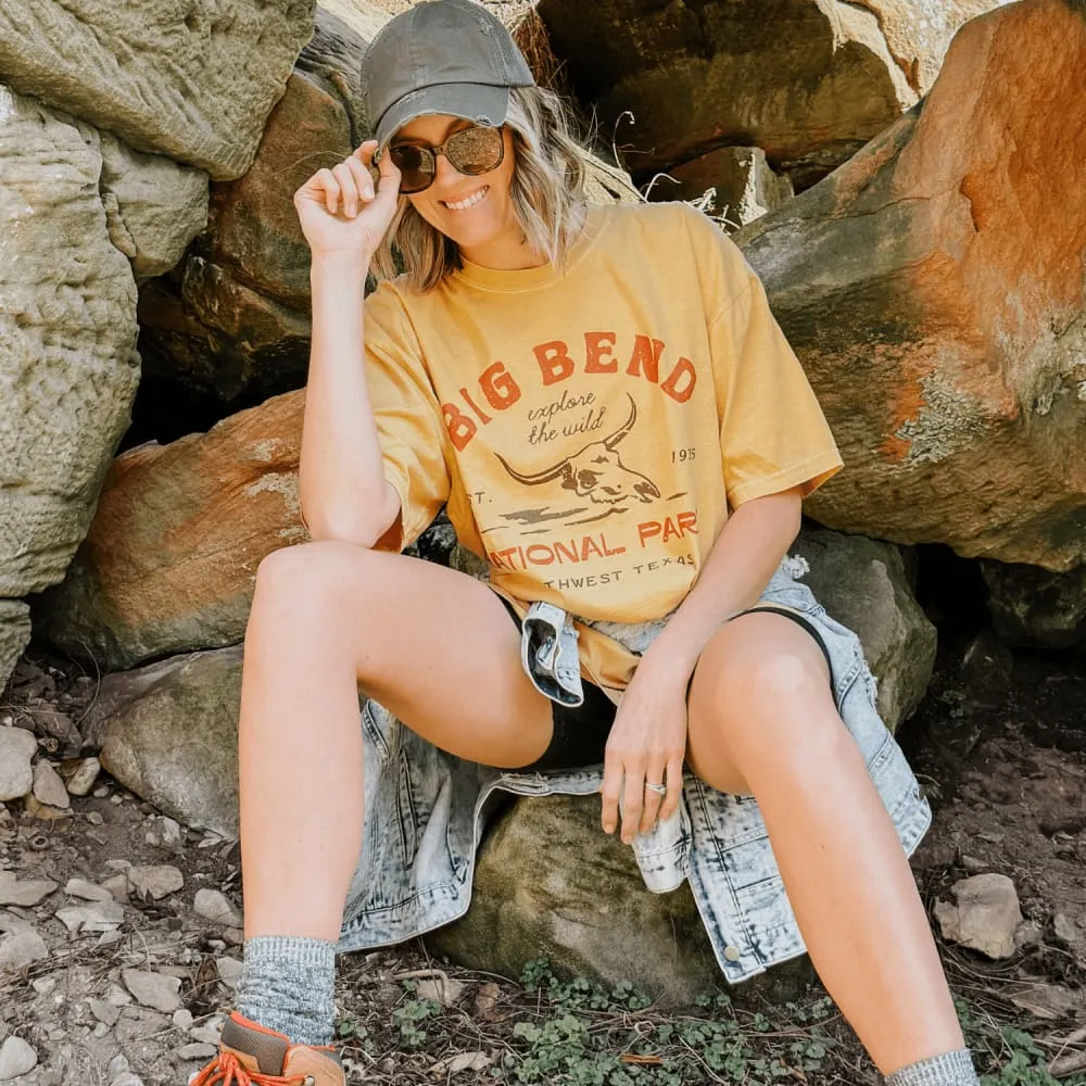 Flattering Fit Big Bend National Park Tee
