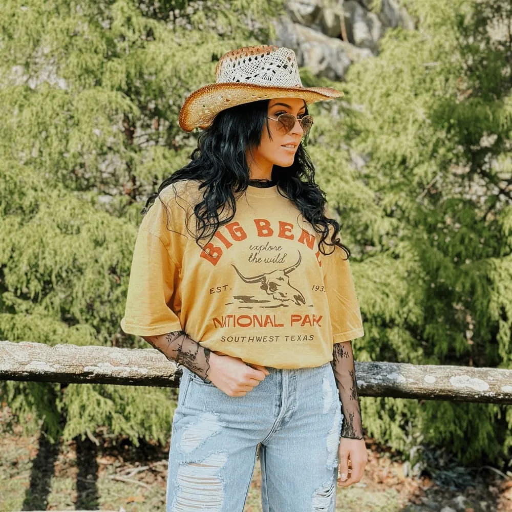 Big Bend National Park Tee Easy Wear Timeless Design