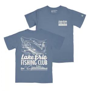 Comfy Essentials Wear Lake Erie Fishing Club - Mens/Unisex Crew T-Shirt