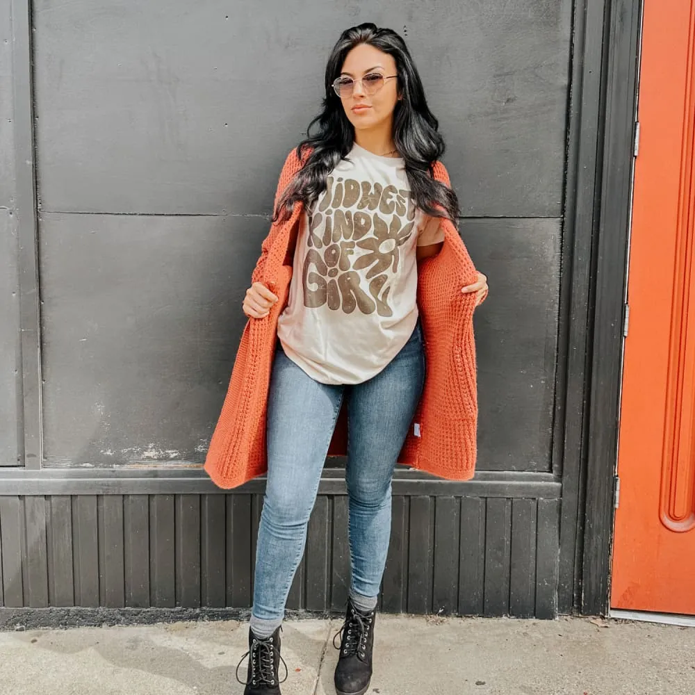 Midwest Kind of Girl Tee Minimal Comfort