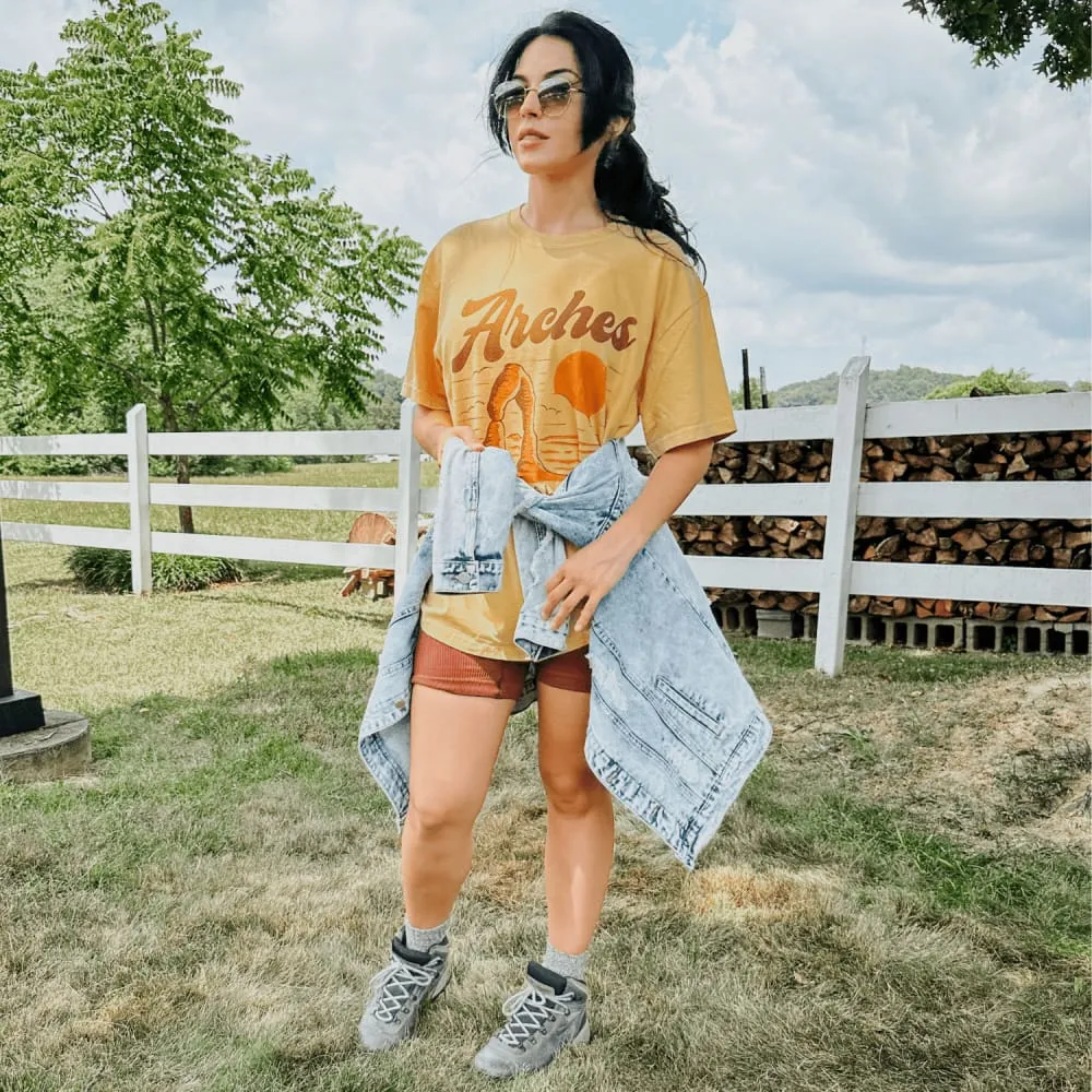 skinny but not tight Arches National Park