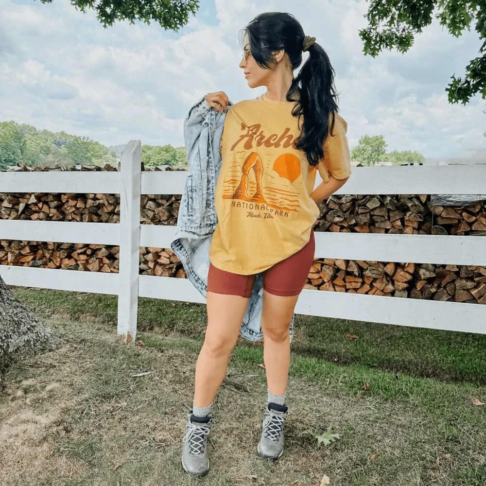 Casual Chic Look Smooth Finish Arches National Park