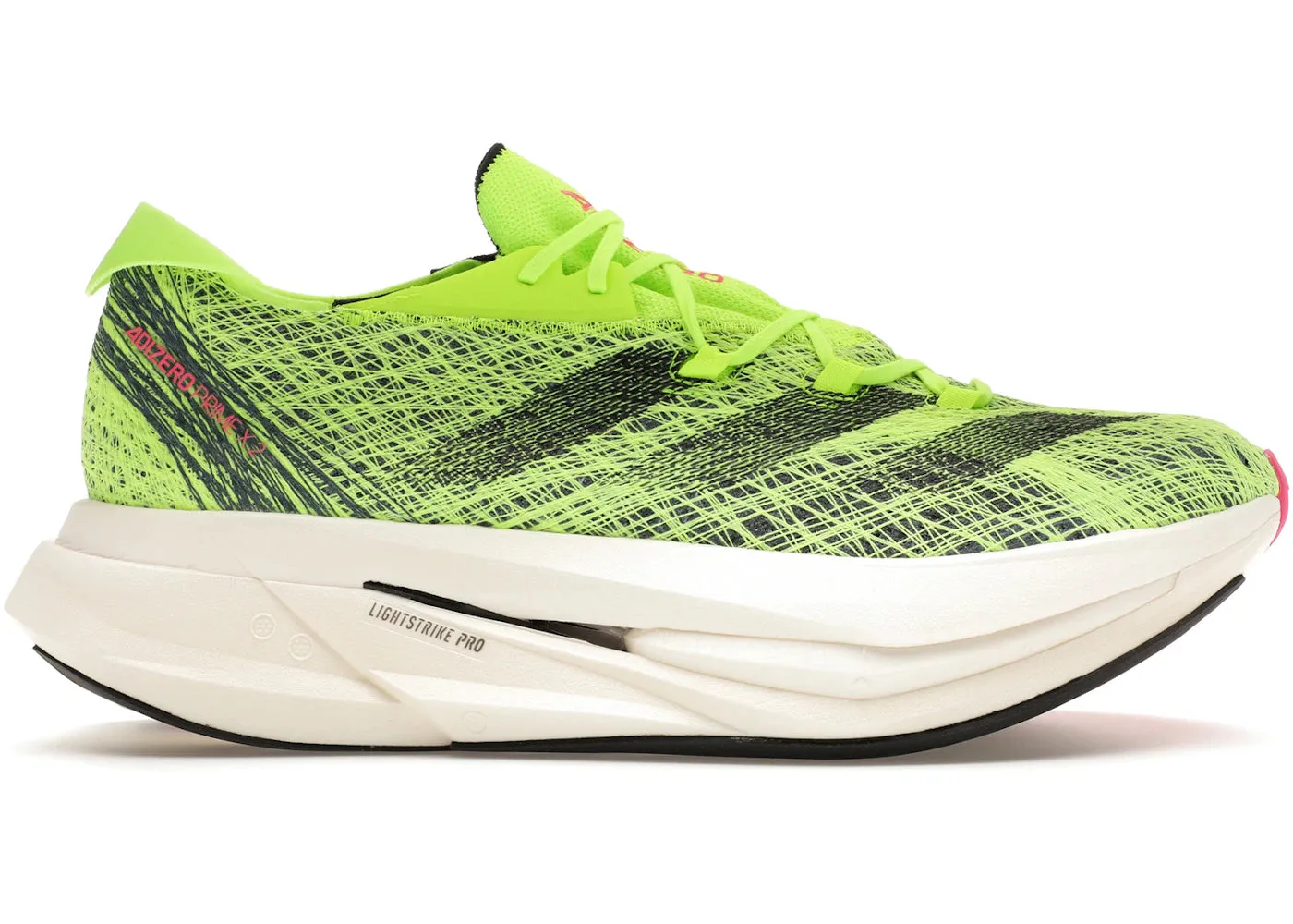 Adidas Adizero Prime X 2.0 Strung Lucid Lemon Glow Hike