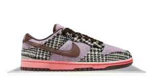 Dunk Low Harris Tweed Purple Pink Comfort Socks