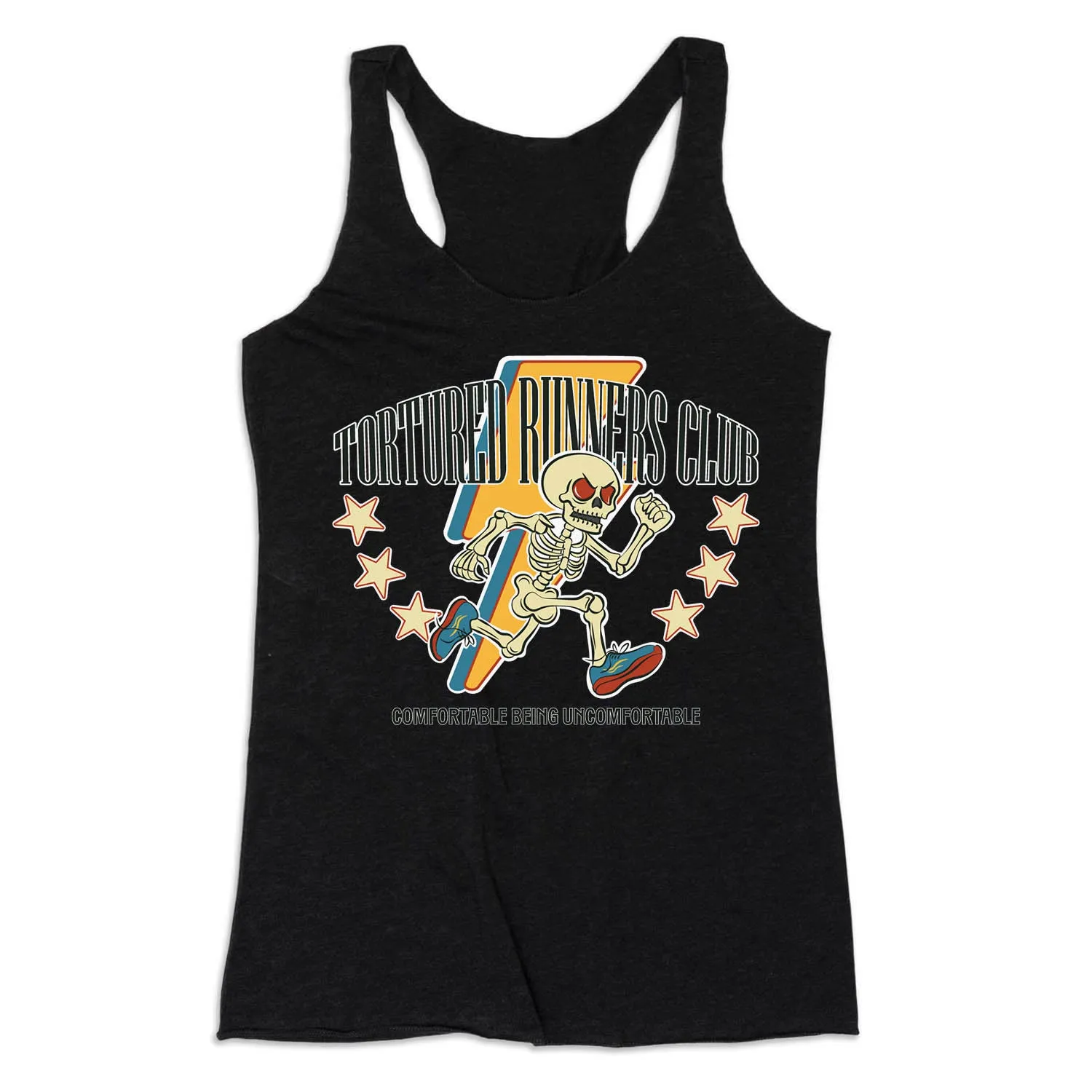 Women's Everyday Tank Top - The Tortured Runners Club Enemy - deterring Dynamic Motion Panels